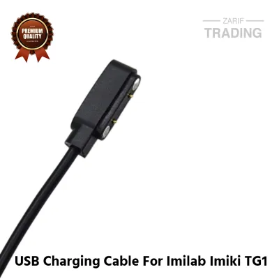 Imilab Imiki TG1 Magnetic Charging Cable 2 Pin High Quality USB Charger Cable Dock For Imilab Imiki TG1 Smart Watch